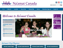 Tablet Screenshot of naamat.com